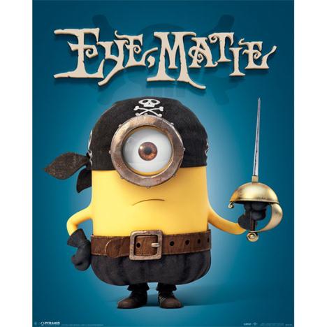 Eye Matie Minions Mini Poster £2.49